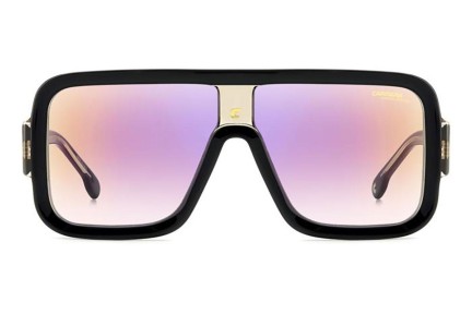 Ochelari de soare Carrera FLAGLAB14 7C5/TE Flat Top Negri