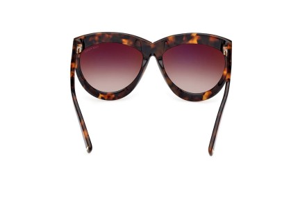 Ochelari de soare Tom Ford FT1112 53G Cat Eye Havana