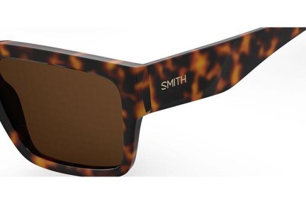 Ochelari de soare Smith LINEUP 086/SP Polarized Dreptunghiulari Havana