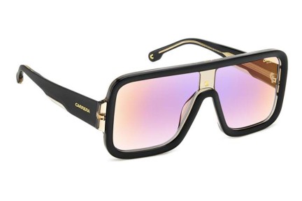 Ochelari de soare Carrera FLAGLAB14 7C5/TE Flat Top Negri