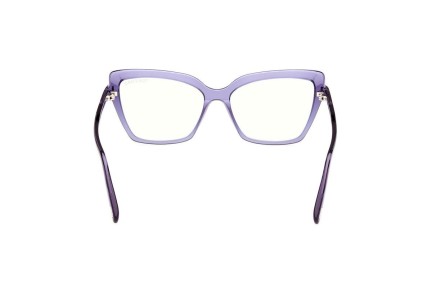 Ochelari Tom Ford FT5948-B 081 Cat Eye Violeți