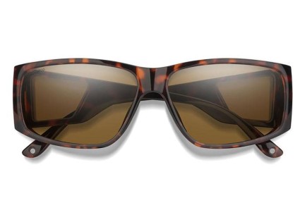 Ochelari de soare Smith MONROEPEAK 086/XC Dreptunghiulari Havana