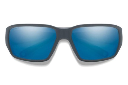 Ochelari de soare Smith HOOKSET RIW/QG Polarized Dreptunghiulari Gri