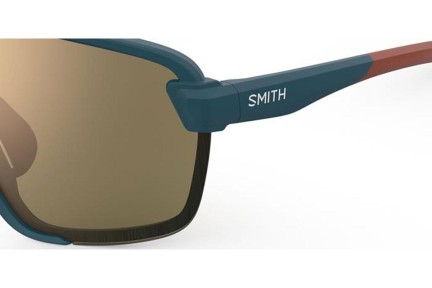 Ochelari de soare Smith BOBCAT FLL/AV Lentilă unică | Shield Albaștri