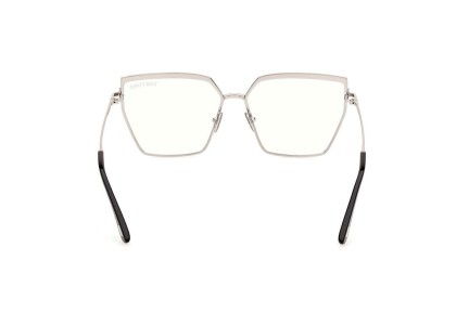 Ochelari Tom Ford FT5946-B 016 Pătrați Argintii