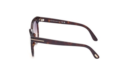 Ochelari de soare Tom Ford FT1109 52B Rotunzi Havana