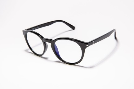 Ochelari OiO by eyerim Pluto Black Blue Light Rotunzi Negri