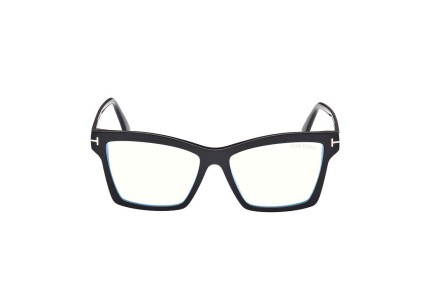 Ochelari Tom Ford FT5964-B 001 Dreptunghiulari Negri