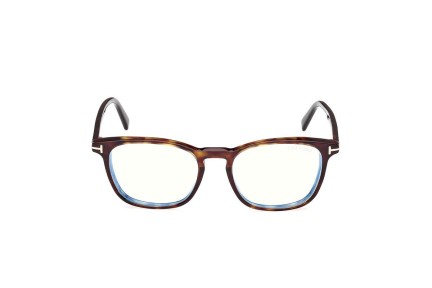 Ochelari Tom Ford FT5960-B 052 Dreptunghiulari Havana