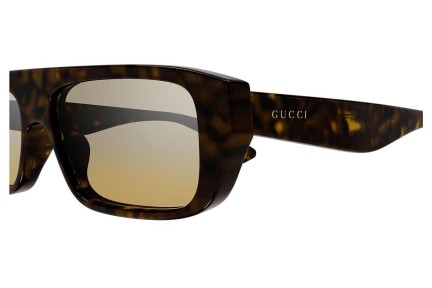 Ochelari de soare Gucci GG1617S 002 Pătrați Havana