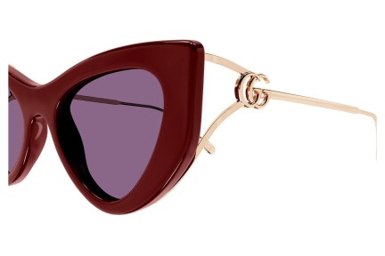 Ochelari de soare Gucci GG1565S 004 Cat Eye Roșii