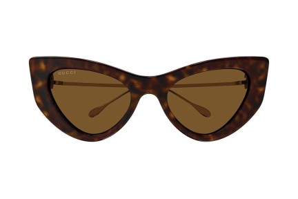 Ochelari de soare Gucci GG1565S 002 Cat Eye Havana