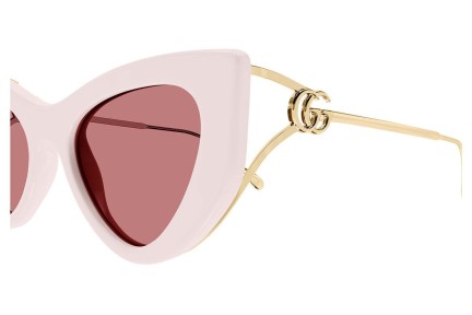 Ochelari de soare Gucci GG1565S 003 Cat Eye Roz