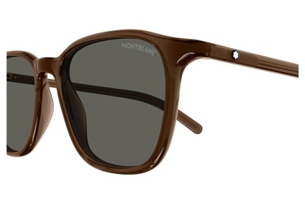 Ochelari de soare Mont Blanc MB0325S 003 Dreptunghiulari Maro