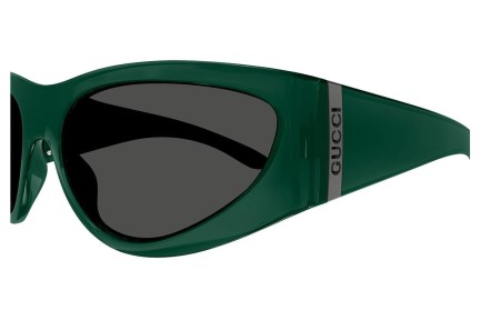 Ochelari de soare Gucci GG1575S 003 Dreptunghiulari Verzi