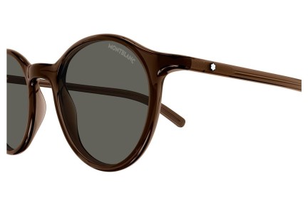 Ochelari de soare Mont Blanc MB0324S 002 Rotunzi Maro