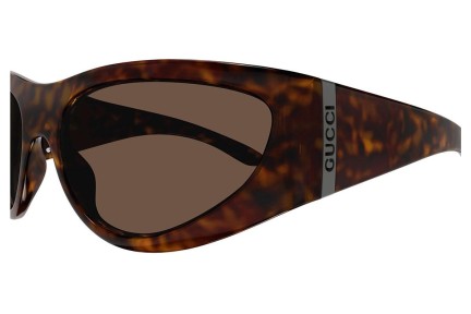 Ochelari de soare Gucci GG1575S 002 Dreptunghiulari Havana