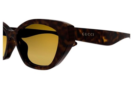 Ochelari de soare Gucci GG1638S 002 Cat Eye Havana