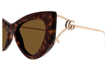 Ochelari de soare Gucci GG1565S 002 Cat Eye Havana