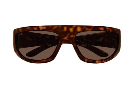 Ochelari de soare Gucci GG1574S 002 Dreptunghiulari Havana