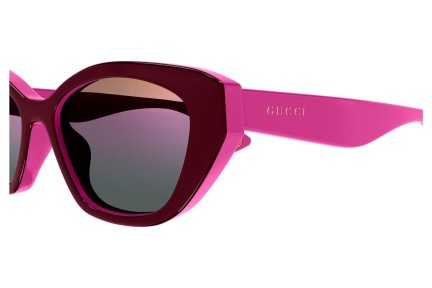 Ochelari de soare Gucci GG1638S 003 Cat Eye Violeți