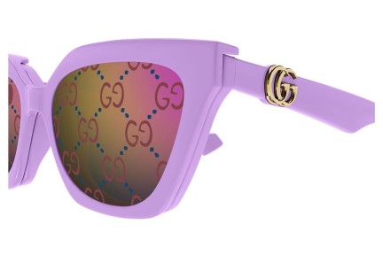 Ochelari de soare Gucci GG1542S 002 Cat Eye Violeți