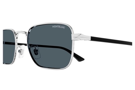 Ochelari de soare Mont Blanc MB0339S 003 Pătrați Argintii