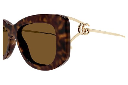 Ochelari de soare Gucci GG1566S 002 Dreptunghiulari Havana