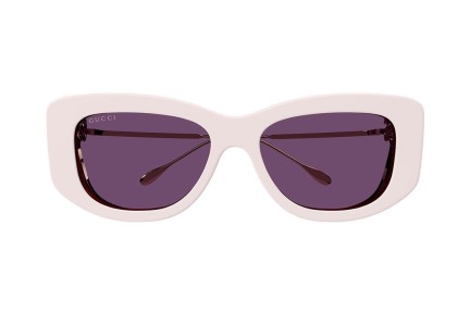 Ochelari de soare Gucci GG1566S 003 Dreptunghiulari Violeți