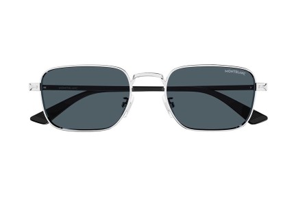 Ochelari de soare Mont Blanc MB0339S 003 Pătrați Argintii