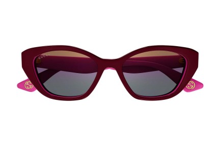 Ochelari de soare Gucci GG1638S 003 Cat Eye Violeți