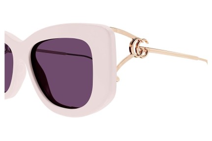 Ochelari de soare Gucci GG1566S 003 Dreptunghiulari Violeți