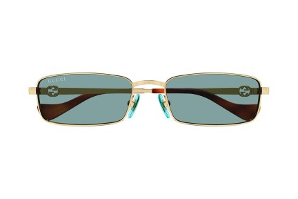 Ochelari de soare Gucci GG1600S 003 Pătrați Aurii