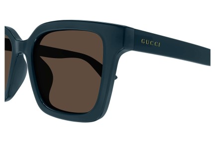 Ochelari de soare Gucci GG1582SK 003 Pătrați Albaștri