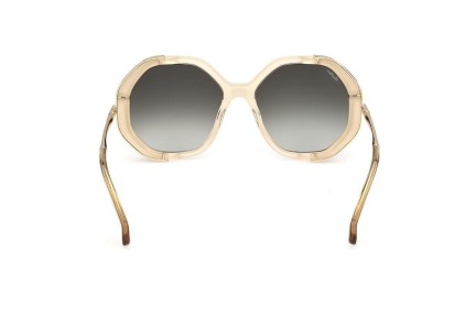 Ochelari de soare Max Mara MM0094 25P Dreptunghiulari Bej