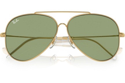 Ochelari de soare Ray-Ban Aviator Reverse RBR0101S 001/82 Pilot Aurii