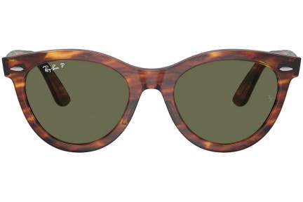 Ochelari de soare Ray-Ban Wayfarer Way RB2241 954/58 Polarized Ovali Havana