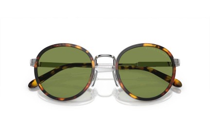 Ochelari de soare Ralph Lauren The Clubman RL7081 90014E Rotunzi Havana