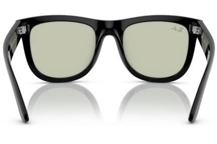 Ochelari de soare Ray-Ban Wayfarer Reverse RBR0502S 6677/2 Pătrați Negri