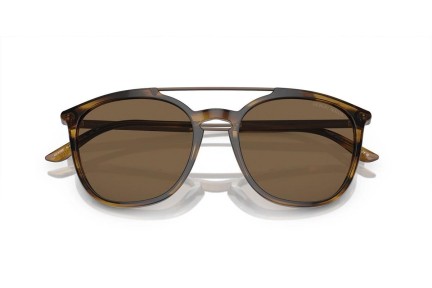 Ochelari de soare Giorgio Armani AR8198 603773 Pilot Havana