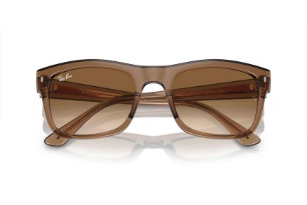 Ochelari de soare Ray-Ban RB4428 664051 Pătrați Maro