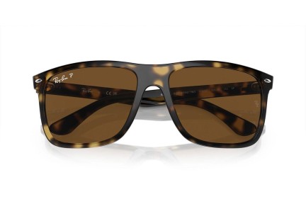 Ochelari de soare Ray-Ban Boyfriend Two RB4547 710/57 Polarized Pătrați Havana