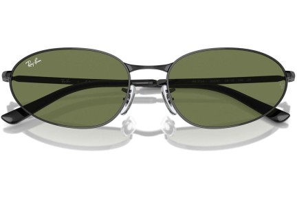 Ochelari de soare Ray-Ban RB3734 002/B1 Ovali Negri