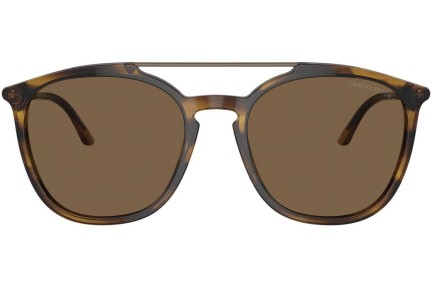 Ochelari de soare Giorgio Armani AR8198 603773 Pilot Havana