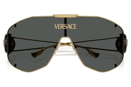 Ochelari de soare Versace VE2268 100287 Lentilă unică | Shield Aurii