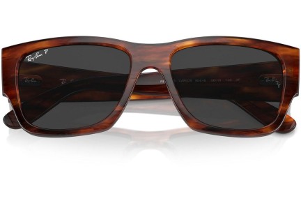 Ochelari de soare Ray-Ban Carlos RB0947S 954/48 Polarized Dreptunghiulari Havana