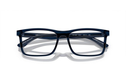 Ochelari Emporio Armani EA3227 6047 Dreptunghiulari Albaștri