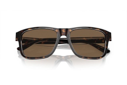 Ochelari de soare Emporio Armani EA4208 605273 Dreptunghiulari Havana