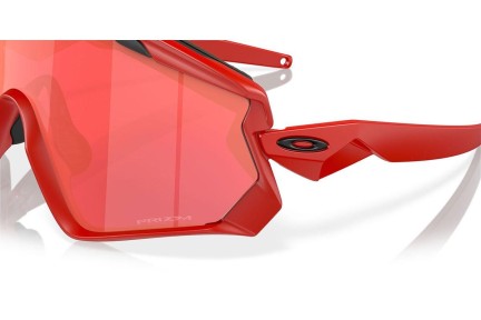 Ochelari de soare Oakley Wind Jacket 2.0 OO9418 941825 Lentilă unică | Shield Roșii