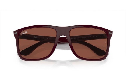 Ochelari de soare Ray-Ban Boyfriend Two RB4547 6718C5 Pătrați Roșii